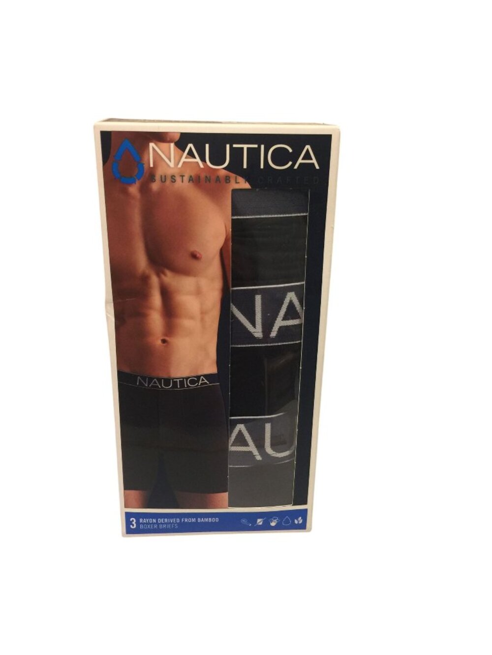 Nautica Men's XL 40-42" Boxer Briefs Set of 3